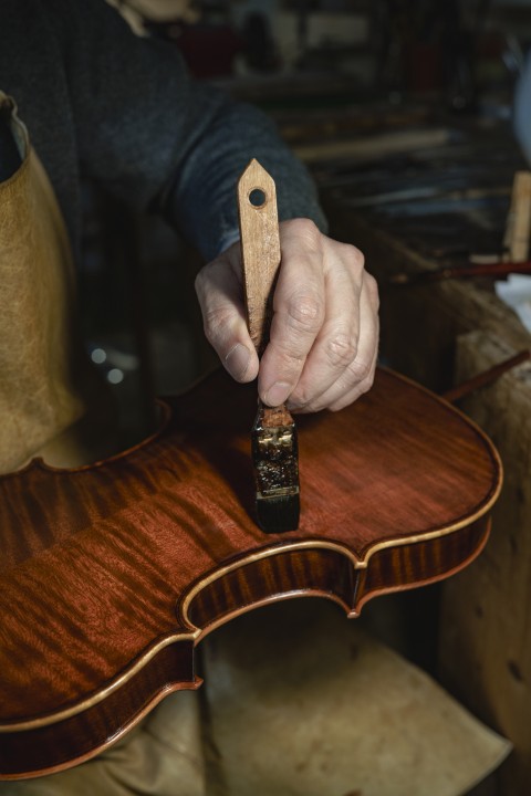 Restauro de instrumentos musicais